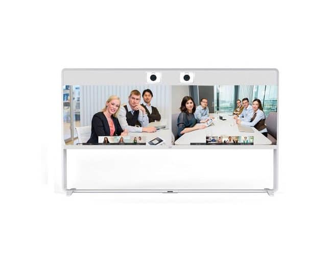 Cisco Spark MX700D avec Cisco TelePresence Touch 10, 2 Cisco TelePresence Table Microphone 60