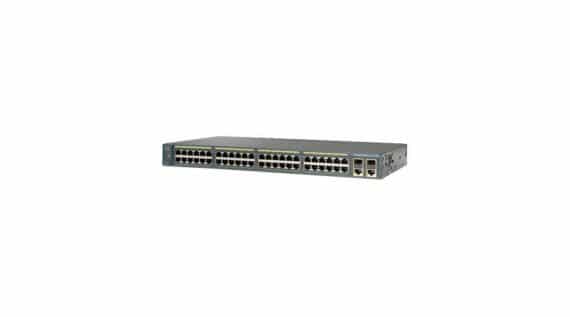 Cisco Catalyst 2960-Plus 48PST-S - L2 - 48 Ports