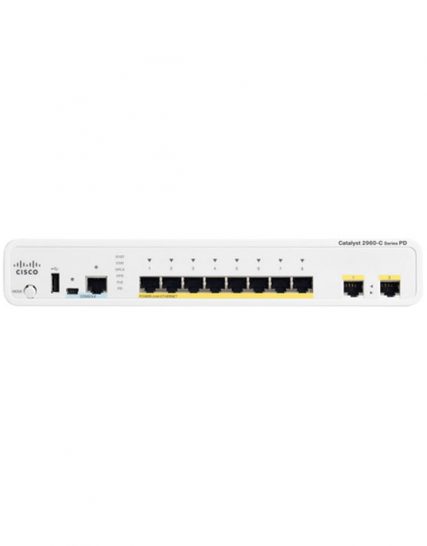 Cisco Catalyst Compact 2960C-12PC-L - L2 - 12 Ports