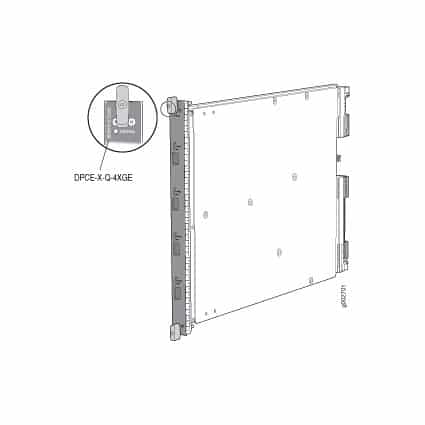 Juniper Networks - DPCE-X-Q-4XGE-XFP