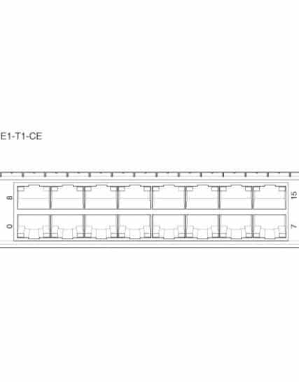 Juniper Networks - MIC-3D-16CHE1-T1-CE