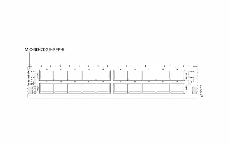 Juniper Networks - MIC-3D-20GE-SFP-E