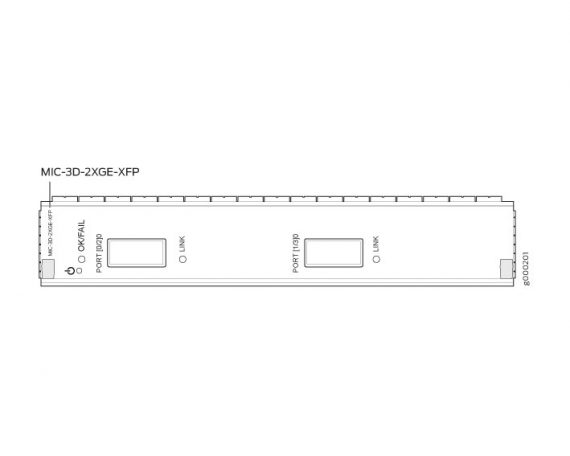 Juniper Networks - MIC-3D-2XGE-XFP