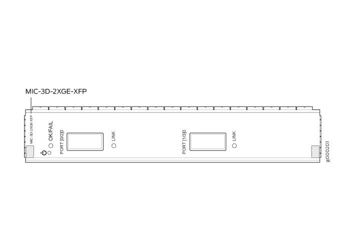 Juniper Networks - MIC-3D-2XGE-XFP