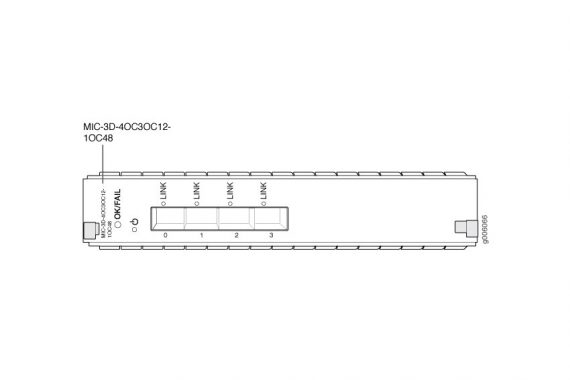 Juniper Networks MX Series - MIC-3D-4OC3OC12-1OC48