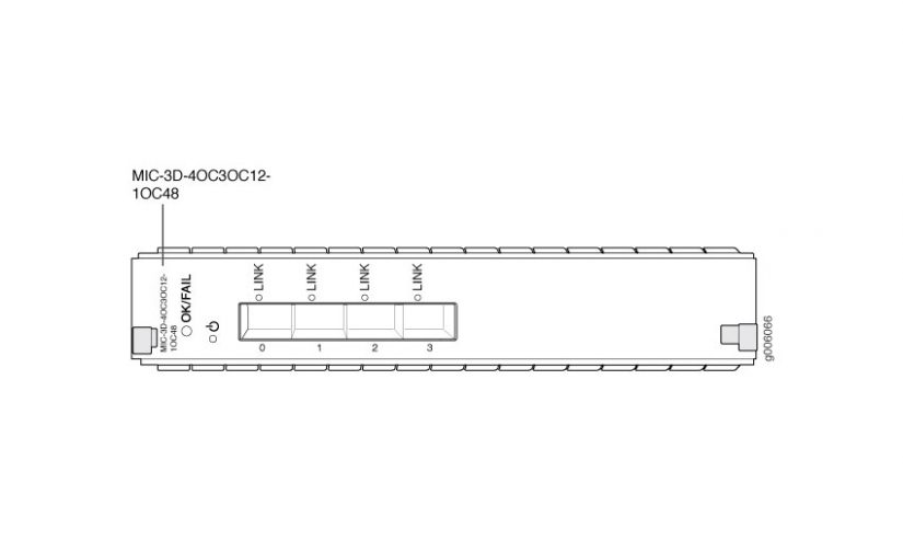 Juniper Networks MX Series - MIC-3D-4OC3OC12-1OC48