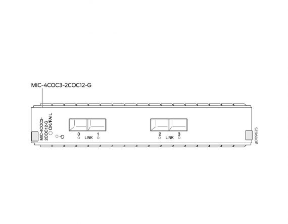 Juniper Networks Interface MIC - MIC-4COC3-2COC12-G