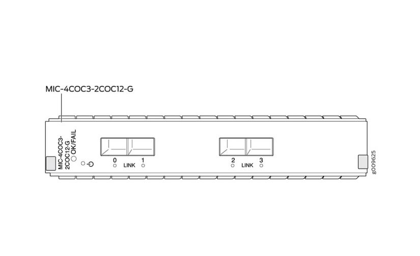 Juniper Networks Interface MIC - MIC-4COC3-2COC12-G