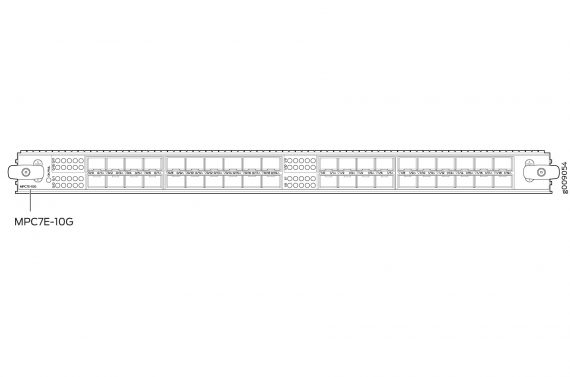 Juniper Networks MX Series Concentrator - MPC7E-10G