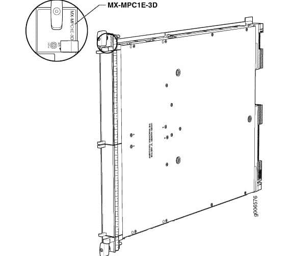 Juniper Networks MX Series Concentrator - MX-MPC1E-3D