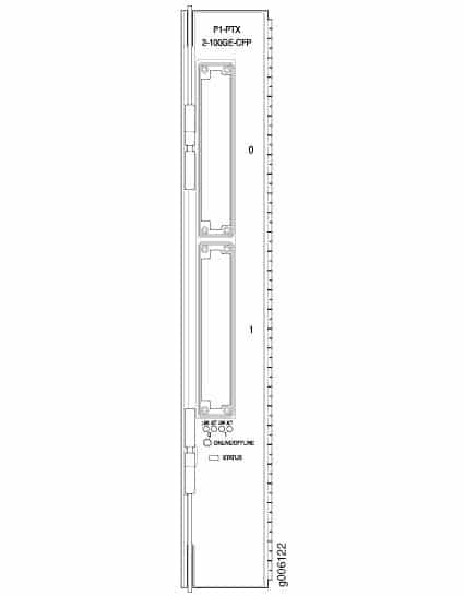 Juniper Networks - P1-PTX-2-100GE-CFP