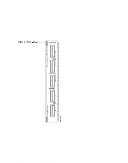 Juniper Networks - PTX-5-100G-WDM