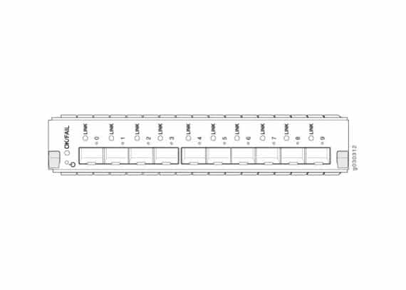 Juniper Networks - SRX-MIC-10XG-SFPP