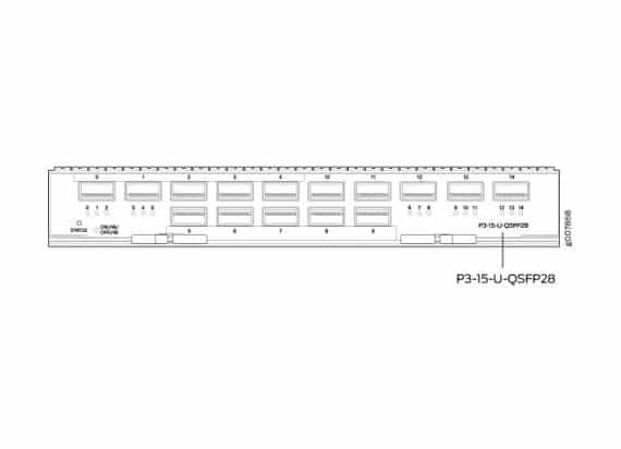 Juniper Networks - P3-15-U-QSFP28